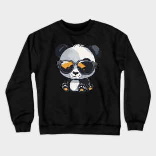 Panda Sunglasses Crewneck Sweatshirt